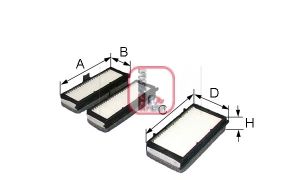 S 3070 C SOFIMA Фільтр салону1